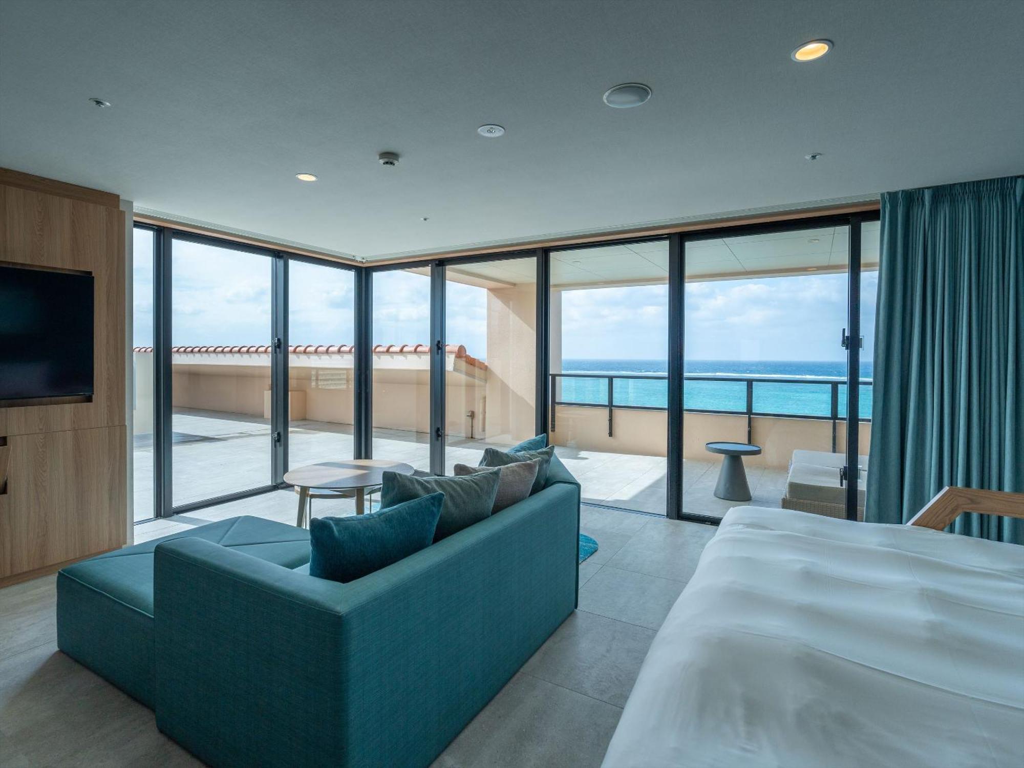 Aquasense Hotel & Resort Onna Bagian luar foto